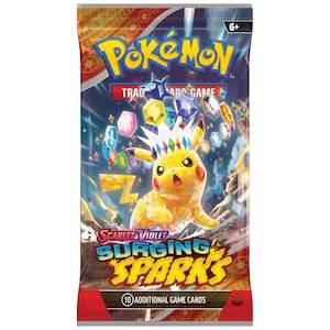Pokemon: Pokemon Surging Sparks Booster Pack - Assorted