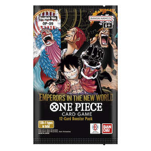 One Piece: One Piece Card Game Emperors in the New World Booster Pack OP-09
