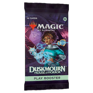 Mtg: MTG Duskmourn: House of Horror Play Booster Pack