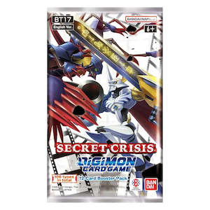 Digimon Card Game Secret Crisis Booster Pack BT17