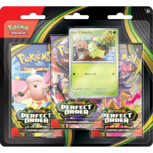 Pokemon: Pokemon Perfect Order 3 Pack Blister Pre-Order 27/03/2026