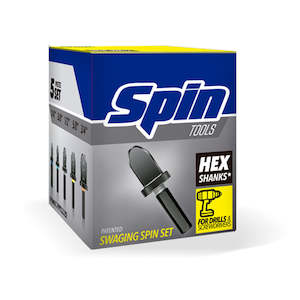 Spin Tools Flaring And Swaging Tools: SpinTools S5000 Spin Swagging Set