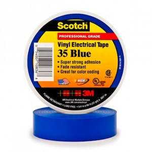 3m: Scotch 35 VINYL BLUE 19mm x 20M