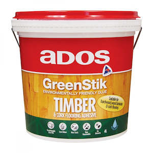 GreenStik Timber & Cork Flooring Adhesive 4L