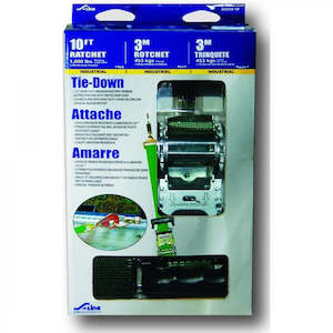 Ancra: Ratchet 3M Snap/J Hooks Tie Down