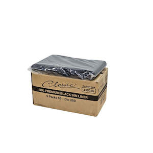 Classic 80L Bin Liner Black