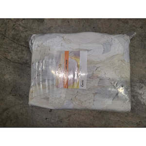 White T-Shirt Rags - 5kg