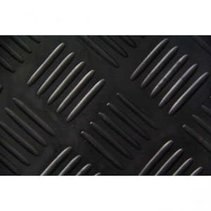 Axton: Rubber Sheeting - Checker (1200mm Wide  x 1m)