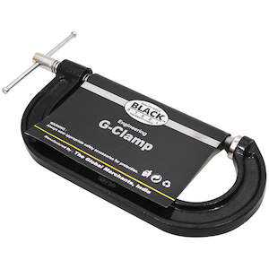 Black Steel: Black Steel G Clamp 105mm (4") Unbreakable SG Iron