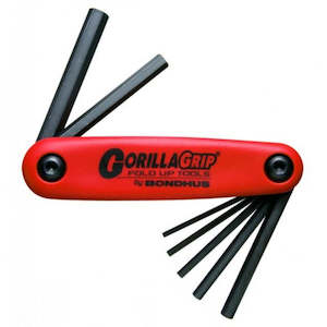 Bondhus: Hex Key Metric Fold Up Set 2-8mm BD12587