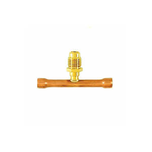 C D: C&D Copper Access Tee Valves - 3/8 Inch