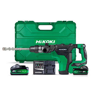 HiKOKI 36V Brushless 40mm SDS-MAX Rotary Hammer Kit