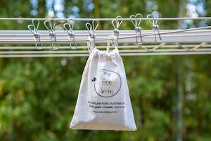 1: Sale: Stainless Steel Clothes Pegs +Set of Organic Produce Bags