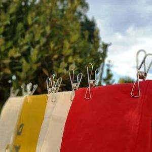 Womens Refuge Fundraiser For Xmas: Marine Grade Steel Clothes Pegs + 1 Set of Organic Produce Bags