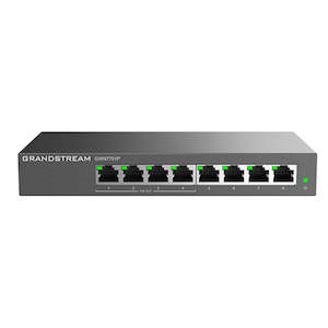 Grandstream: Grandstream GWN7701P Unmanaged Network Switch, 8 x GigE (4 x PoE)