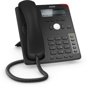 Snom D712 4-Line 5-Button SIP Deskphone 10/100 PoE