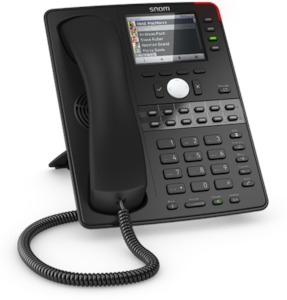 Snom: Snom D765 12-Line 16-Button Colour SIP Deskphone Gigabit PoE