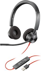 Poly: Plantronics Blackwire 3320 USB-A Headset
