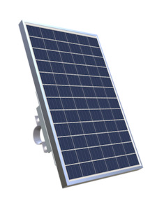 Dac Speciality Phones: DAC 10 Watt solar panel with mounting kit for GSM/GSM-R Post