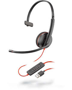 Clearance Items While Stocks Last: Plantronics Blackwire C3210 Monaural USB Headset