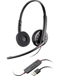 Refurbished Headset Specials: Plantronics Blackwire C320 Stereo USB Headset
