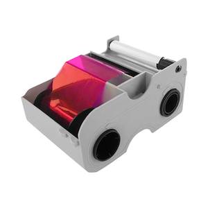 Hid Fargo: HID FARGO EZ Red with Cleaning Roller – 1000 Images