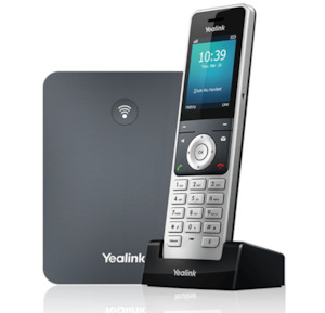 Yealink: Yealink W76P High Performance DECT Phone System, Handset with IP DECT Base