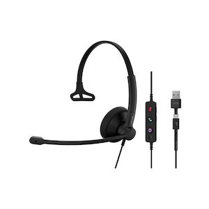 Best Selling: EPOS IMPACT 100 MS Mono USB-C+A Headset IMPACT 100