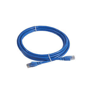 Legrand: Legrand Patch Cord RJ45 - U/UTP - Cat6 - Blue - PVC 3M