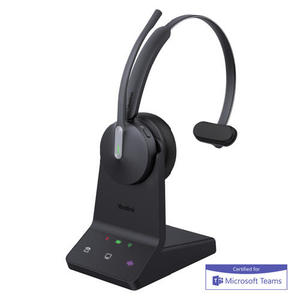 Yealink: Yealink WH64-MONO-TEAMS DECT & Bluetooth Wireless Headset, Mono, UC/TEAMS