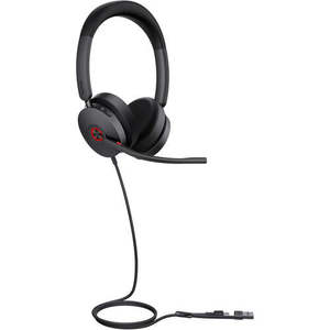Yealink: Yealink UH48-DUAL-TEAMS-USB-C/A USB (Wired) Stereo Active Noise Cancelling Headset, UC, MS Teams