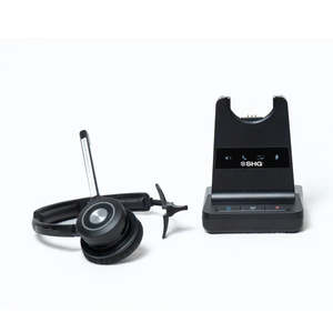 SHG S 250 Monaural DECT Wireless Headset with Passive Noise Canceling Mic