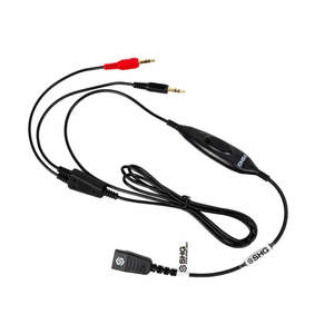 Best Selling: SHG S M135-PTT/MM Push-To-Talk Cable with Dual Multimedia 3.5mm Prongs