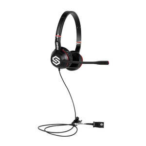 Secure: SHG S M800NC QD Binaural Headset with Passive Noise Canceling Mic (Cable sold separately.)