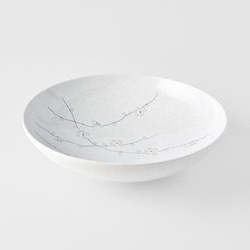 Blossom: White Blossom Open Serving Bowl