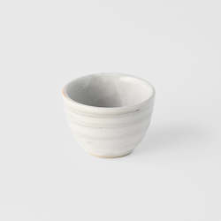 Sake: Textured White Sake Cup