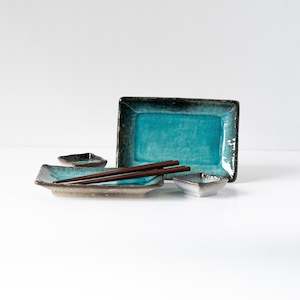 Boxed Sets: Sky Blue Sushi Set