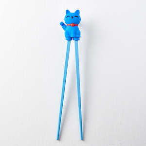 Utensils: Blue Lucky Cat Chopsticks