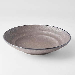 Earth: Earth Flat Serving Bowl