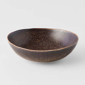 Mocha: Mocha Medium Oval Bowl