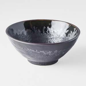 Matte Shiny Black 1: Matte & Shiny Black Udon Bowl