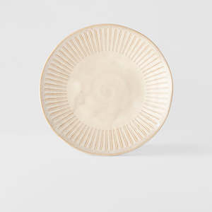 Dinner Plates: Alabaster Dinner Plate