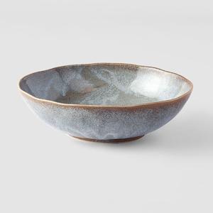 Steel Grey: Steel Grey Large Oval Bowl