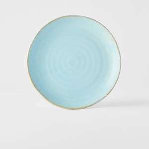 Soda Blue: Soda Blue Uneven Plate