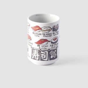 Sushi Pieces Large Tea Mug