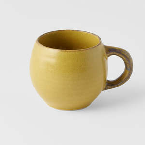 Mustard Round Coffee Mug