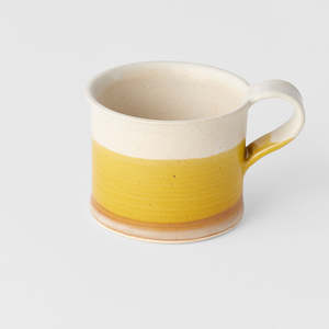 Drinkware: Marigold & White Coffee Mug