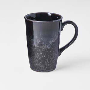 Drinkware: Matte & Shiny Black Coffee Mug
