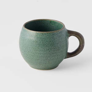 Drinkware: Forest Green Round Coffee Mug