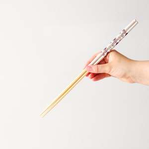 Magenta Flora Cooking Chopsticks